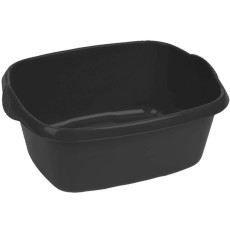 Plastic Bowl Rectangular 15" x 12.5" - Midnight