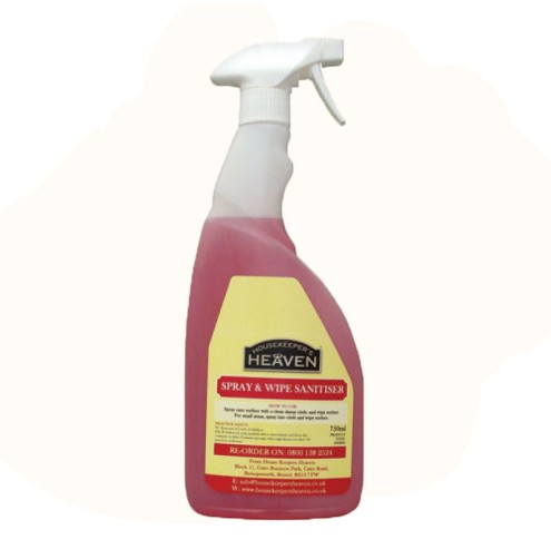 Spray & Wipe Sanitiser 750ml