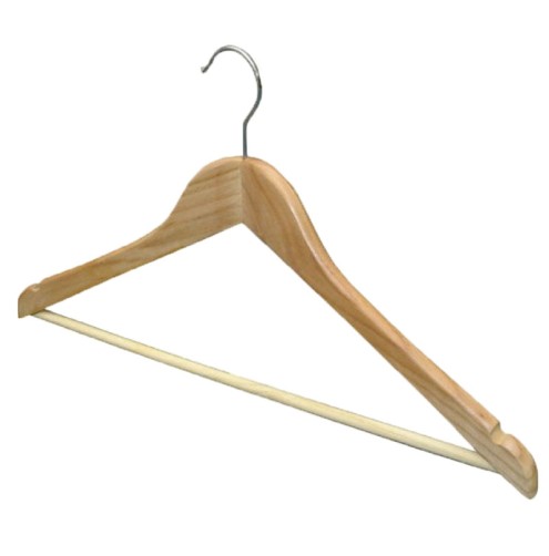 Wishbone Notched Wooden Hangers