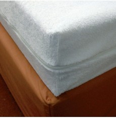 Type 3 all-over zip on Terry Towelling Waterproof Mattress Cover 72" X 24" X 6" (183cm x 61cm x 15cm)