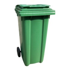 External Recycling Wheelie Bin 120ltr Green