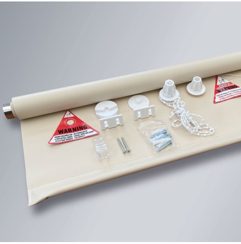 Made-To-Measure Roller Blind in high quality wipe clean vinyl