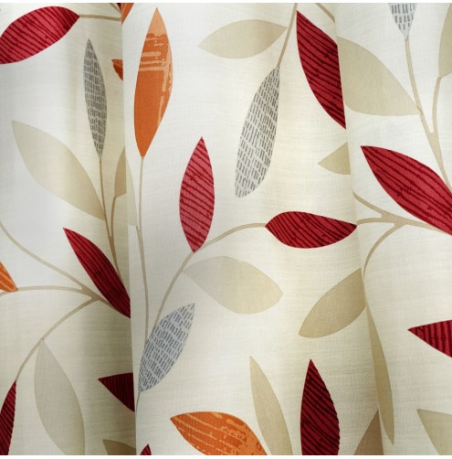 Beechwood ready made curtains Red