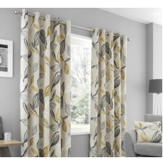 Ensley Ready Made Curtains Ochre