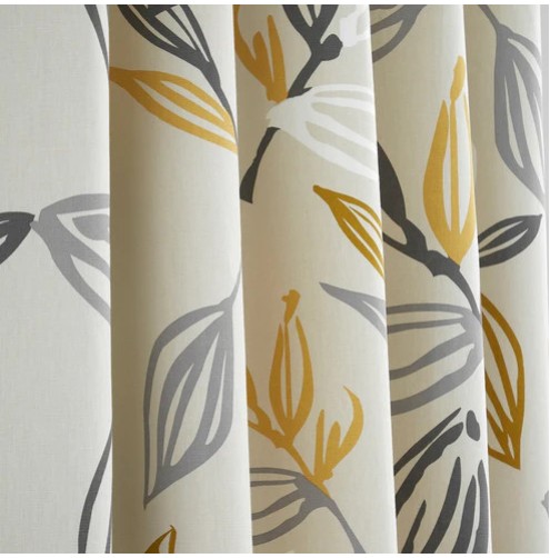 Ensley Ready Made Curtains Ochre Ensley Ready Made Curtains Ochre