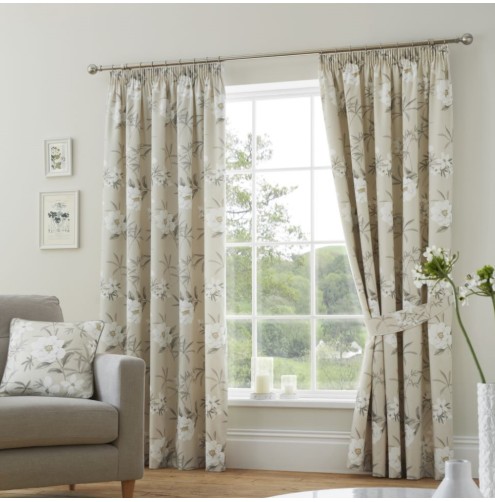 Eve ready made curtains Natural