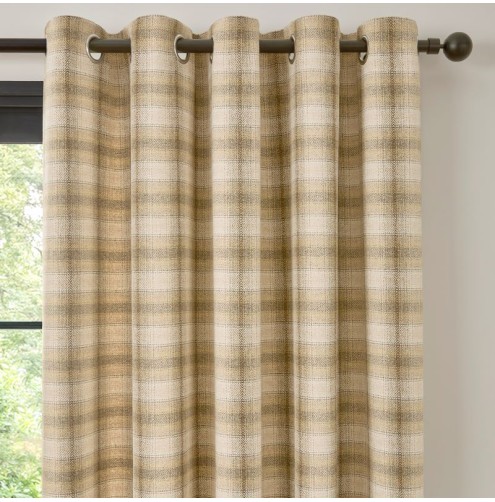 Everett ready made curtains Natural