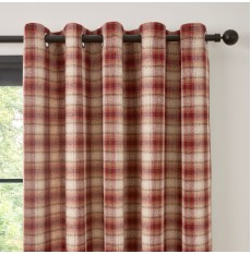 Everett ready made curtains Red
