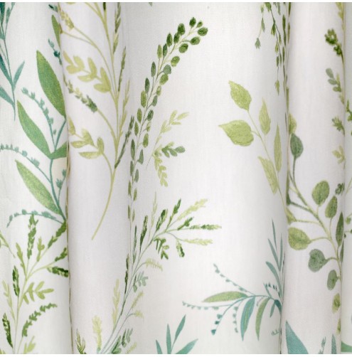 Fernworthy Ready Made Curtains Green Fernworthy Ready Made Curtains Green