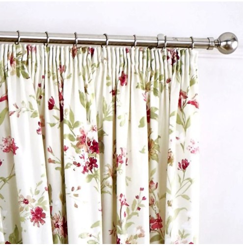 Jeannie ready made curtains - Red Jeannie ready made curtains - Red