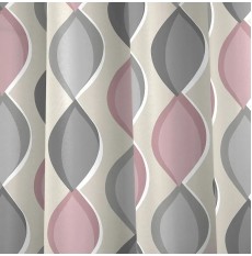Lennox Ready made curtains - Blush