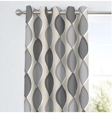 Lennox Ready made curtains - Grey