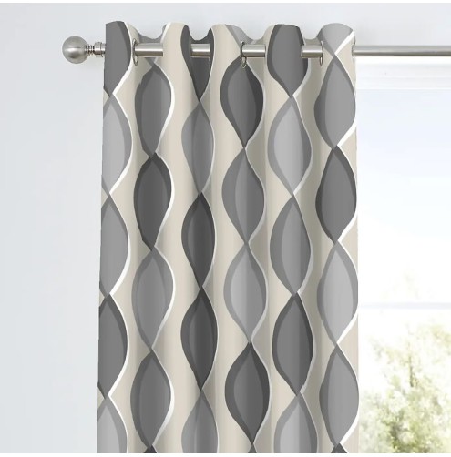 Lennox Ready made curtains - Grey