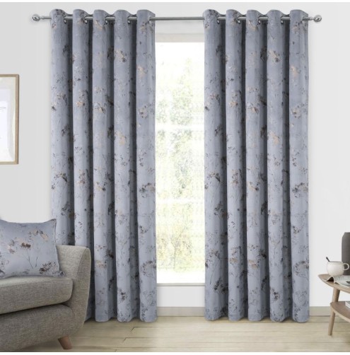 Lucia Ready Made Curtains 65ins Wide x 54ins Drop (E)