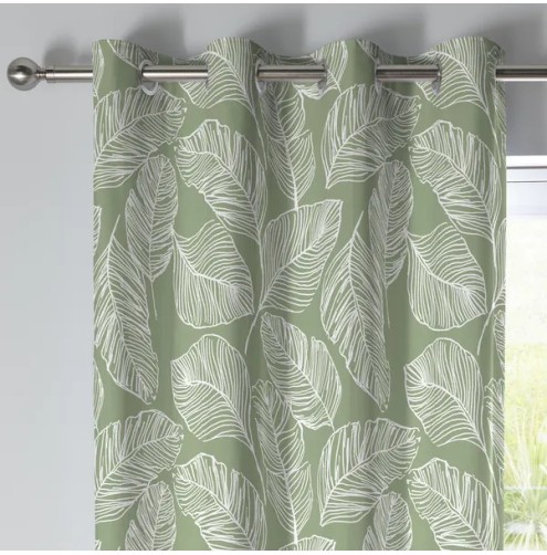 Matteo Ready made curtains - Green