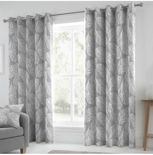 Matteo Ready made curtains - Grey