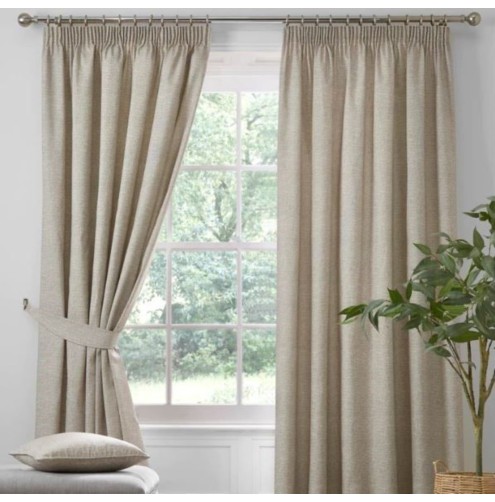 Pembrey Ready Made Curtains - Natural