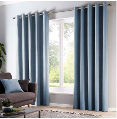Sorbonne Ready Made Curtains - Blue