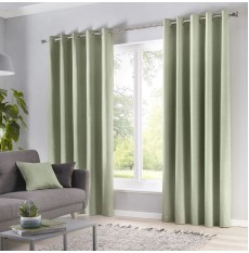 Sorbonne Ready Made Curtains - Green
