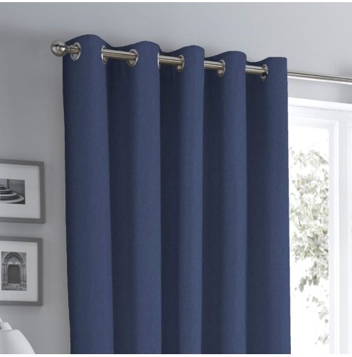 Sorbonne Ready Made Curtains - Navy