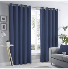 Sorbonne Ready Made Curtains - Navy