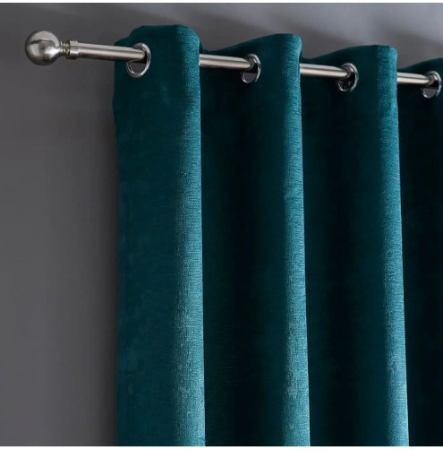 Strata Ready Made Curtains - Dark Green Strata Ready Made Curtains - Dark Green