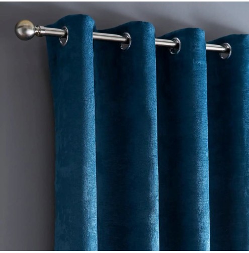Strata Ready Made Curtains - Teal Strata Ready Made Curtains - Teal