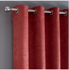 Strata Ready Made Curtains - Terracotta