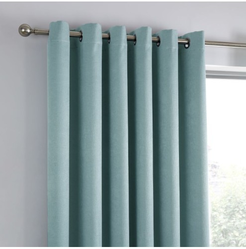 Strata Ready Made Curtains - Duck Egg Strata Ready Made Curtains - Duck Egg