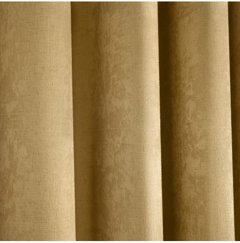 Strata Ready Made Curtains - Ochre Strata Ready Made Curtains - Ochre