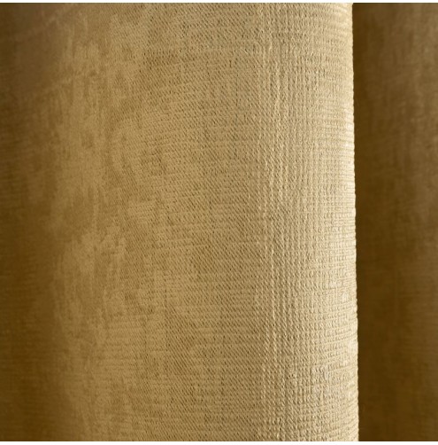 Strata Ready Made Curtains - Ochre Strata Ready Made Curtains - Ochre