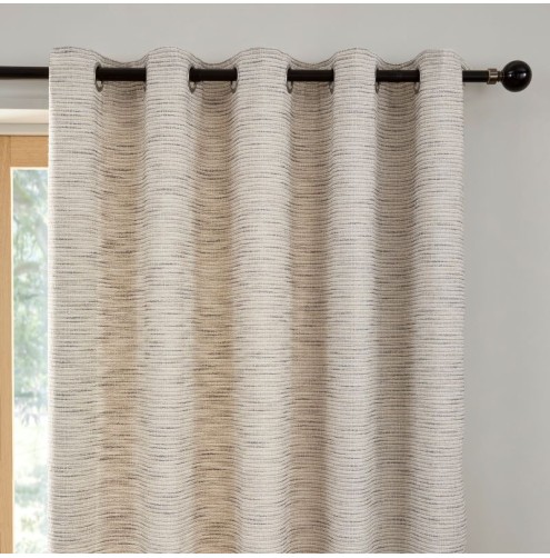 Talon ready made curtains Grey