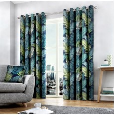 Tropical Ready Made Curtains - Multi