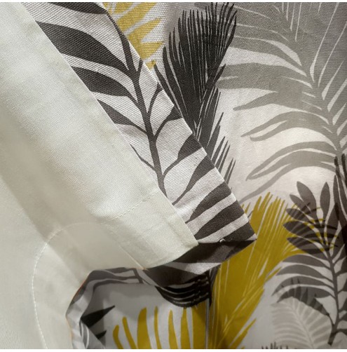 Tropical Ready Made Curtains - Ochre