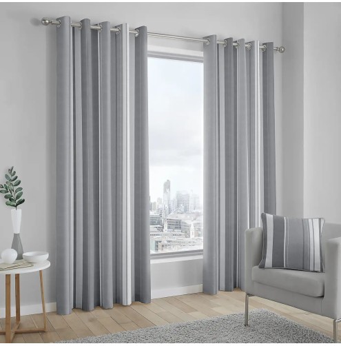 Whitworth Ready Made Curtains - Grey