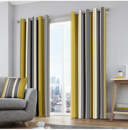 Whitworth Ready Made Curtains - Ochre
