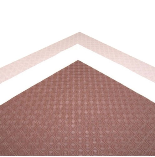 Table Protector Vinyl Felt Beige