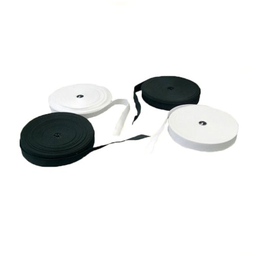 Elastic Woven White 19mm