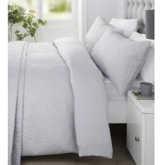 Gianna Duvet Cover Set White