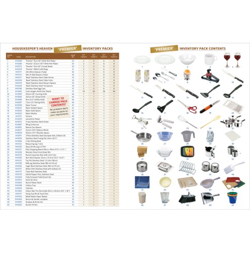 8 Berth PREMIER Inventory Pack