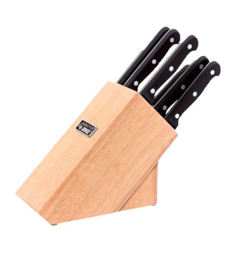 Sabatier & Judge 7 piece SS Knife Set & Block
