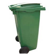 External Recycling Wheelie Bin 120ltr Green
