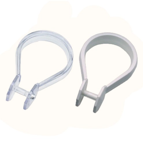 S/Curtain Rings pk12 Clear