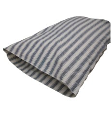 Heavy Duty Striped Ticking Pillow Protector Navy