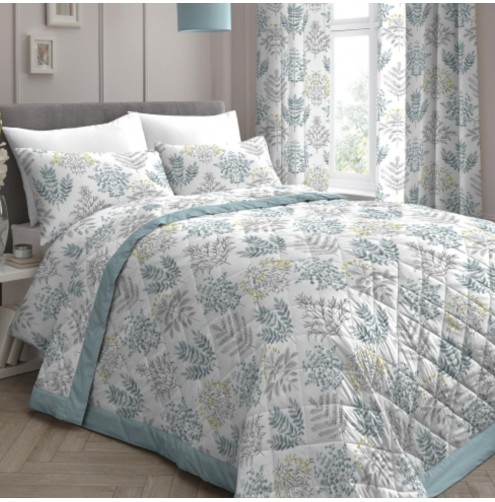 Emily Duvet Cover Set Duck Egg