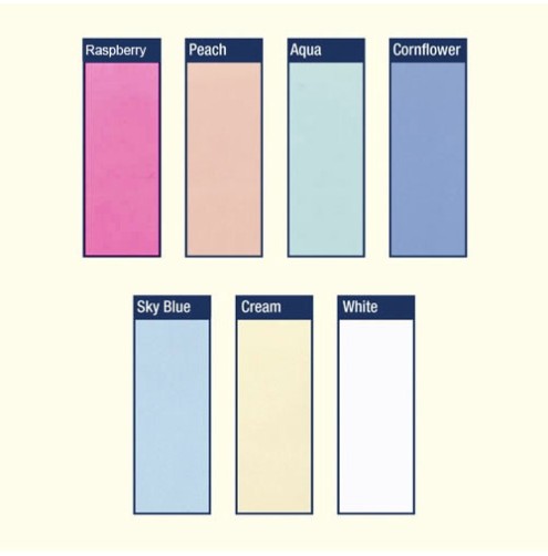 Shower Curtain Aqua (Disc)