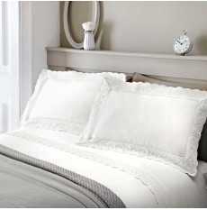 Renaissance Duvet Cover set White