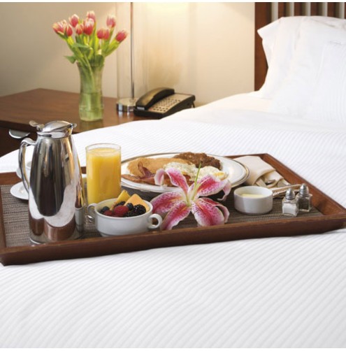 Satin Stripe Fitted Sheet White (Disc)